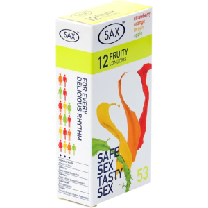 Sax 53 Fruity Condoms