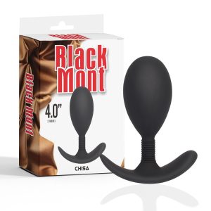 Black Mont 4 Inch Butt Plug