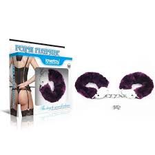Love Toy Fetish Pleasure Fluffy Cuffs Purple