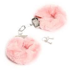 Love Toy Fetish Pleasure Fluffy Cuffs Pink – view 2