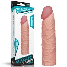 Pleasure x Tender Add 1 Inch Sleeve Flesh