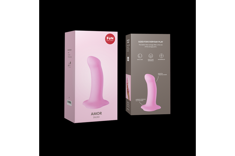 Fun Factory Amor Dildo Candy Rose