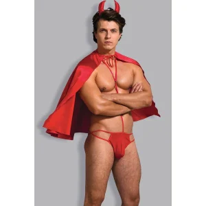 Sunspice Mens Devil Costume 3pc One Size