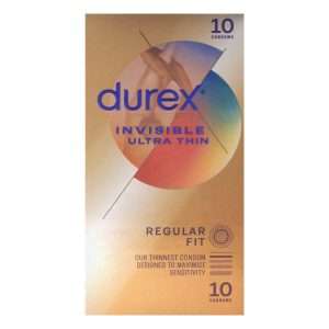 Durex Invisible Ultra Thin 10 Pack