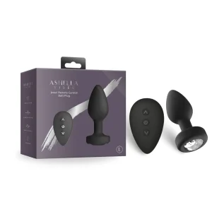 Ashella Vibes Jewel Remote Butt Plug Large