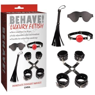 BEHAVE LUXURY FETISH DOMINATE TONIGHT S&M KIT
