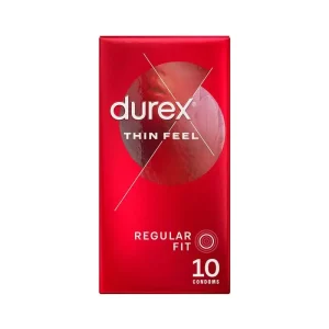 Durex Featherlite Thin Feel Latex Condoms 10 Pack