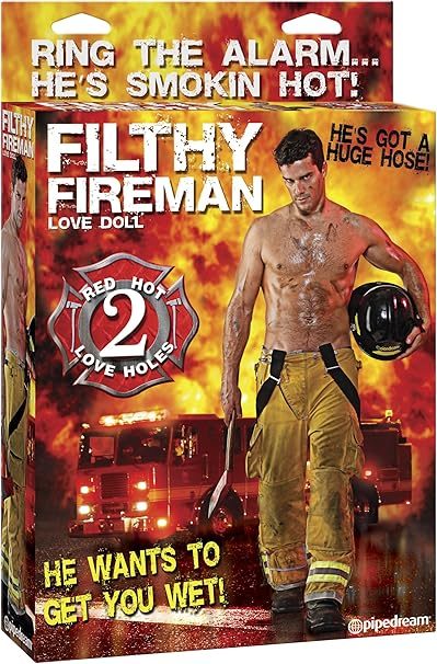 Filthy Fireman Doll