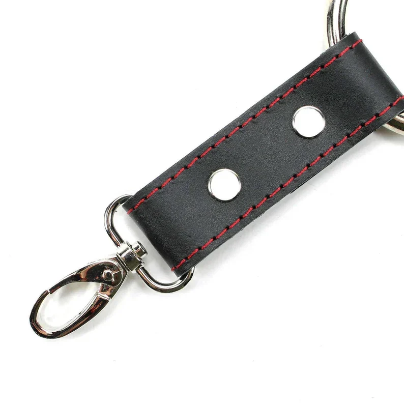 Love in Leather Gold Hogtie Piece – view 2