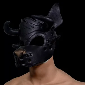 Lovetoy Reign Rebellion Leather Pup Mask