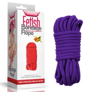 Lovetoy Fetish Bondage Rope Purple 10m