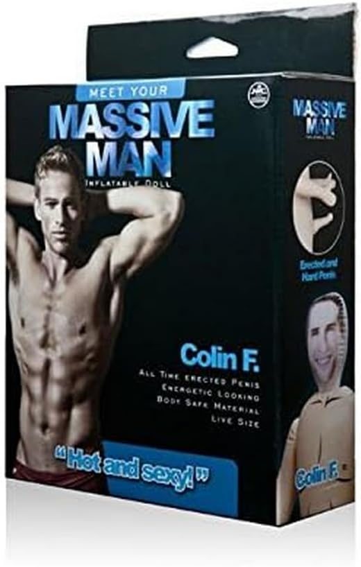 Massive Man Inflatable Doll Colin F