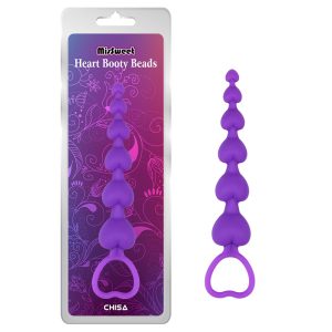 Misweet Heart Booty Beads Purple