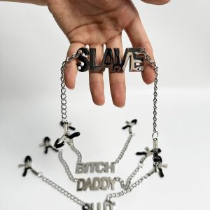 Nipple Clamps Chained Daddy
