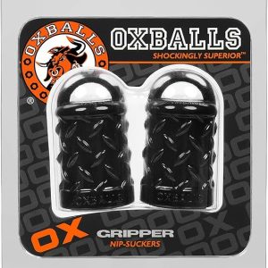 Oxballs Gripper Nipple Suckers Black