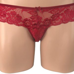 Poison Rose 180 Lace Crutchless G String Mint 10