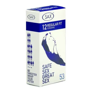 Sax 53 Regular Fit Condoms