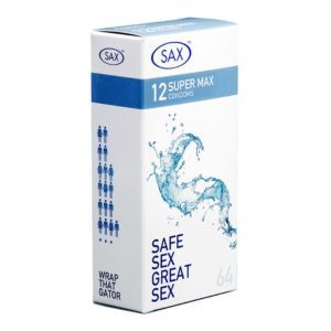 Sax 64 Super Max Fit Condoms