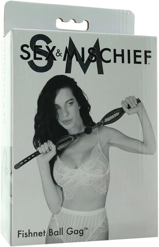 S&M FISHNET BALL GAG