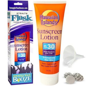 Stealth Sunscreen Lotion Flask