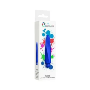 Luminous Myra Bullet With Silicone Sleeve 10 Speeds Royal Blue