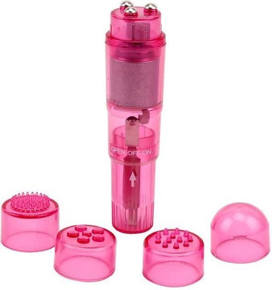Chisa Curve Massager Rechargeable Pink