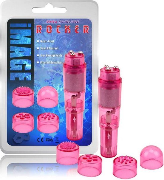 Chisa Curve Massager Rechargeable Pink – view 2