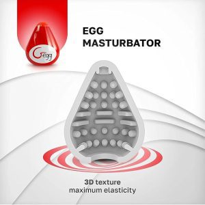 G Masturbator Egg Red