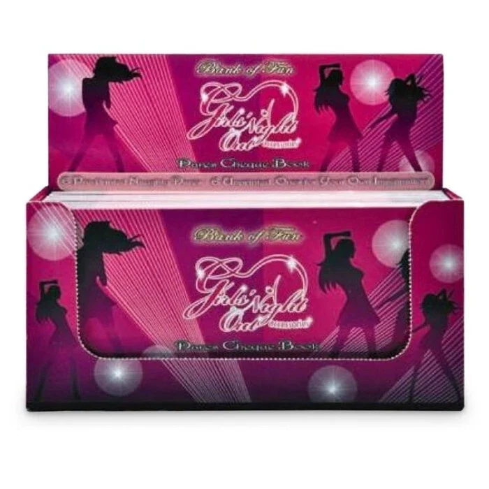 Girls Night Out Dares Cheque Book