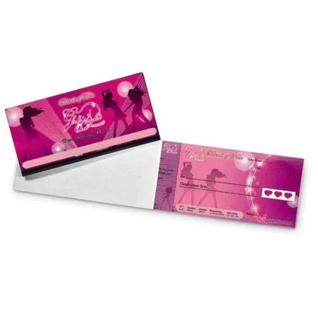 Girls Night Out Dares Cheque Book – view 2