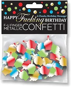 Happy Fucking Birthday Fu Finger Confetti