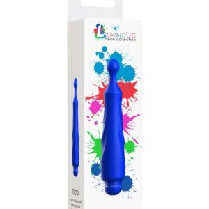 Luminous Delia Bullet With Silicone Sleeve 10 Speeds Royal Blue