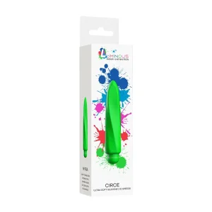 Luminous Myra Bullet With Silicone Sleeve 10 Speeds Green