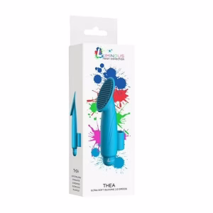 Luminous Thea Bullet With Silicone Sleeve 10 Speeds Royal Blue  Turquoise