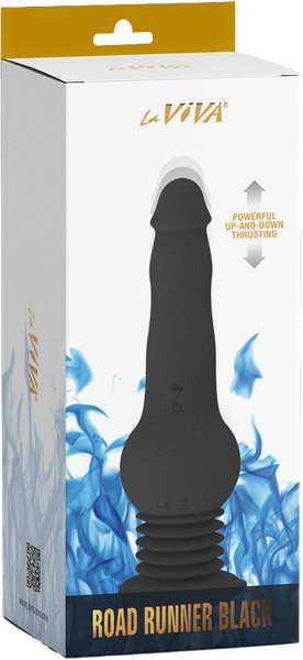 La Viva Road Runner Thrusting Vibe Black – view 2