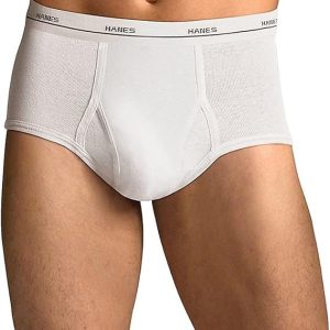 Mesh Mens Brief White S
