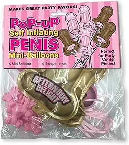 Mini Penis Balloons 6 Pack – view 2