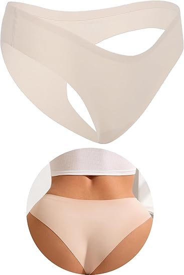 Lace Silk Seamless Panty White XL – view 2