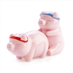 RUDE PIGS SALT & PEPPER SET