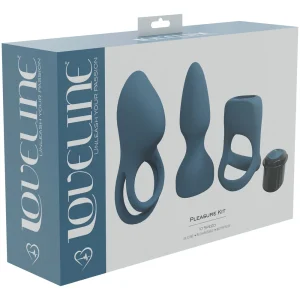 Loveline Pleasure Kit Rechargeable Blue