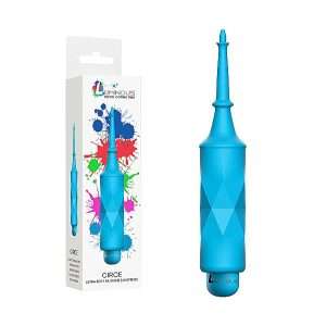 Luminous Circe Bullet With Silicone Sleeve 10 Speeds Turquoise