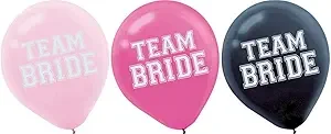 Team Bride Balloons 15 Pack – view 2