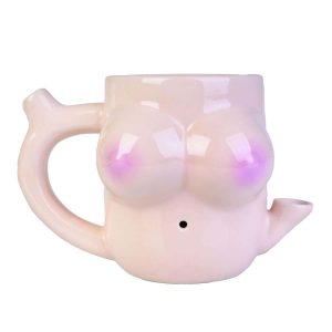 Wake and Bake 3D Boobie Mug