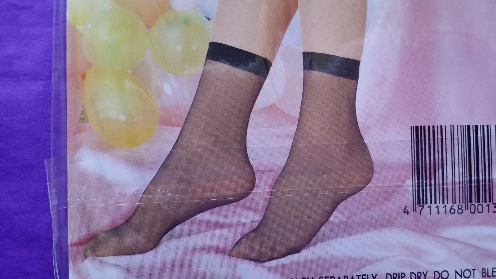 Queentex Short Stocking Os Black – view 2