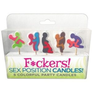 F*ckers Sex Position Candles 5 Pack