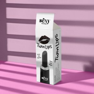 Sexy Boutique Twin Lips Lipstick Vibrator
