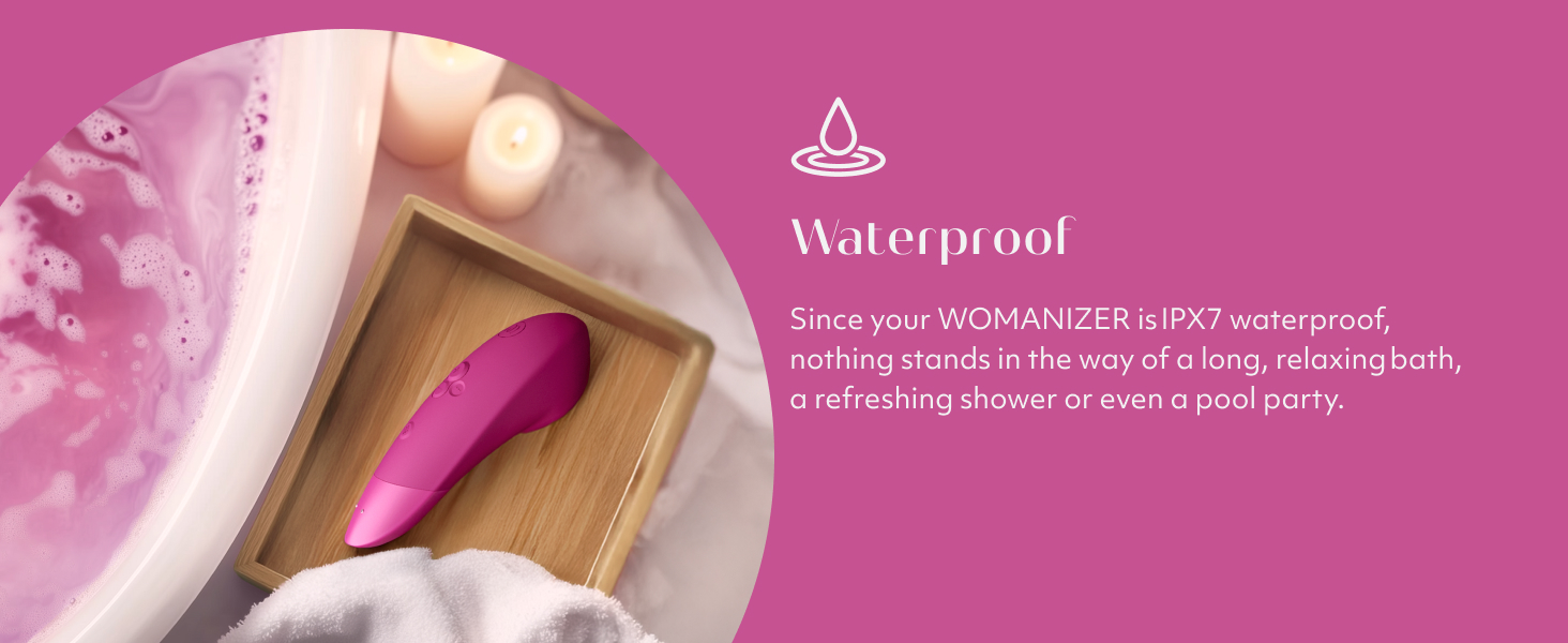 Womanizer Enhance 2 in 1 Air Massage & Clitoris Vibrator Pink