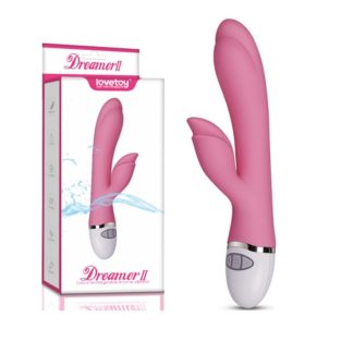 Lovetoy Dreamer 2 Baby Pink Rabbit Vibrator