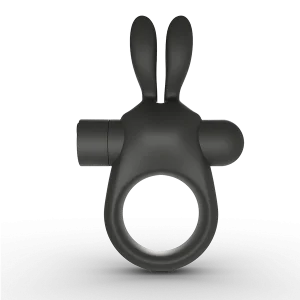 USB Rechargeable Rabbit Vibrating Cock Ring