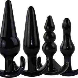 Anal Plug Training Set 4 Black